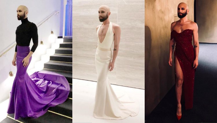 Las últimas imágenes de Conchita con vestido y sin peluca | Instagram