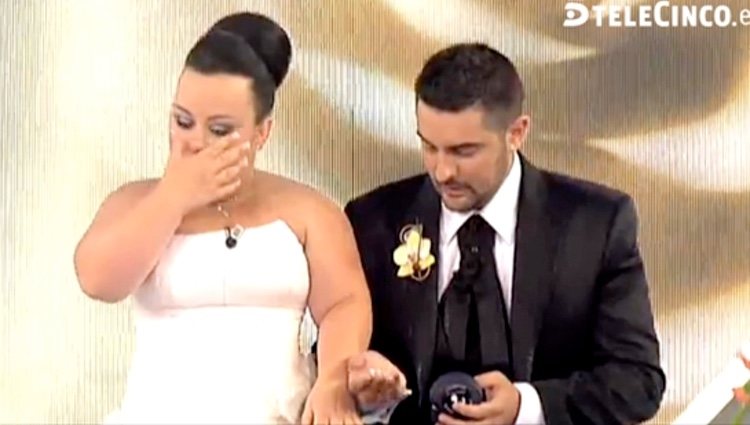 Chiqui y Borja en 'Las bodas de Sálvame' / Telecinco.es