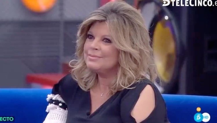 Terelu Campos en su visita a 'GH VIP' / Telecinco.es