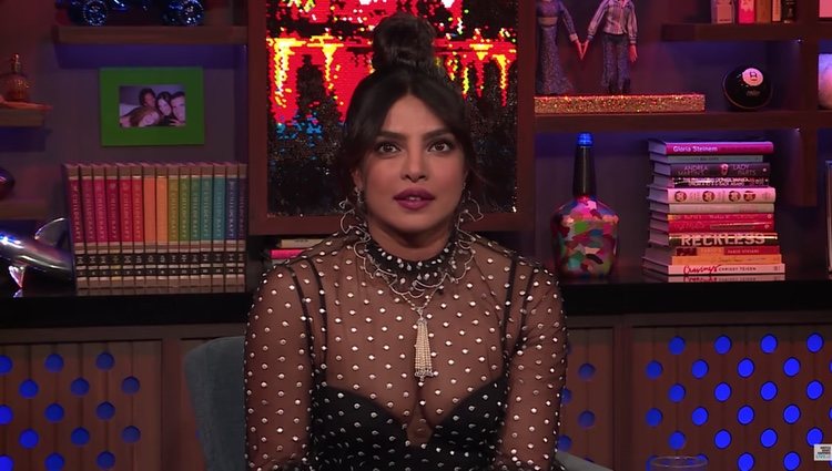 Foto de Priyanka Chopra en el programa de 'Watch What Happens Live con Andy Cohen'