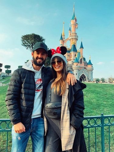 Isco Alarcón y Sara Sálamo en Disneyland/ Foto: Instagram