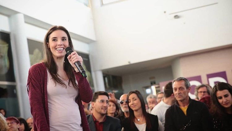 Irene Montero en un acto de podemos | Foto: Instagram