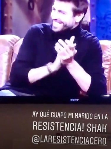 Gerard Piqué en 'La resistencia'/ Foto: Movistar +