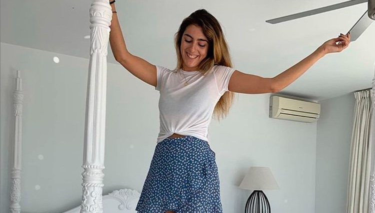 Anna Ferrer en el nuevo hotel de su madre/ Foto: Instagram