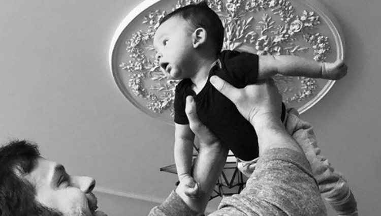 Winston Roy, el segundo hijo de Lily Aldridge y Caleb Followill | Foto: Instagram