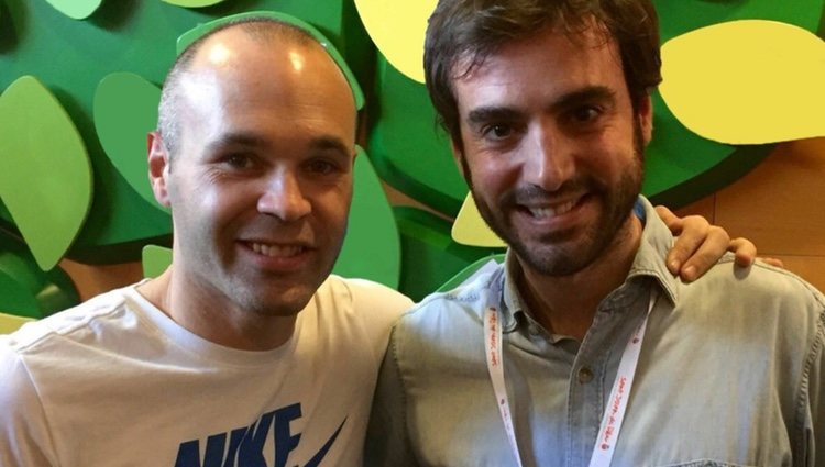 Andrés Iniesta con su amigo Antonio Cepillo/ Foto: Twitter