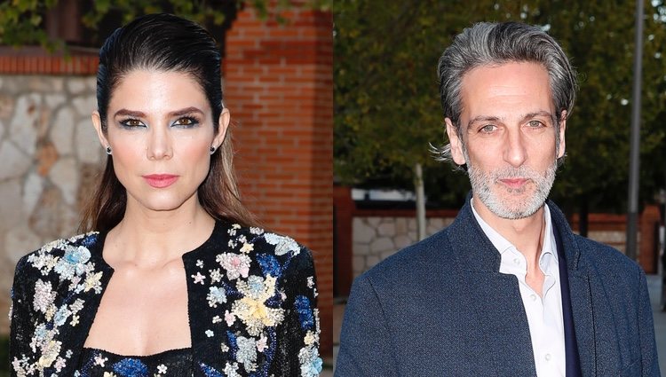 Juana Acosta y Ernesto Alterio han acudido a la presentación de al sede de Netflix en Europa