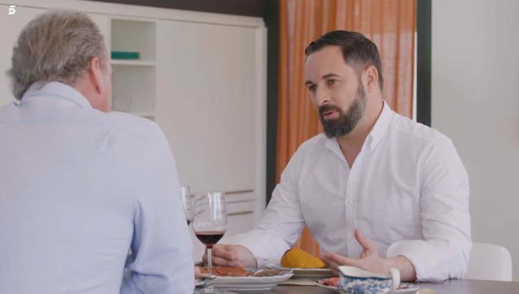 Santiago Abascal y Bertín Osborne en 'Mi casa es la tuya'