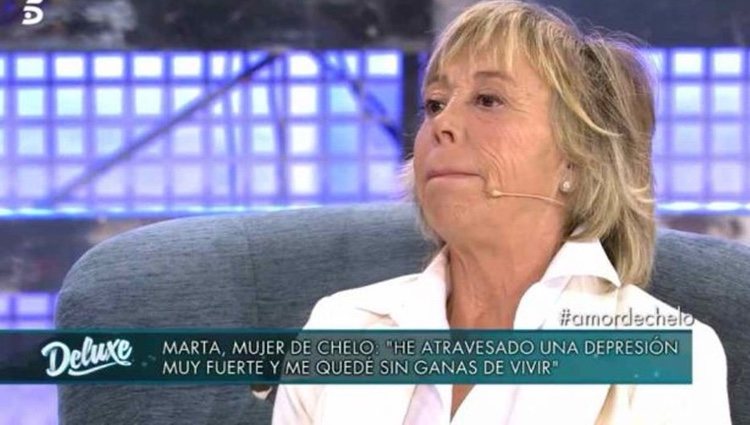 Marta Roca hablando de su depresión | Foto: telecinco.es