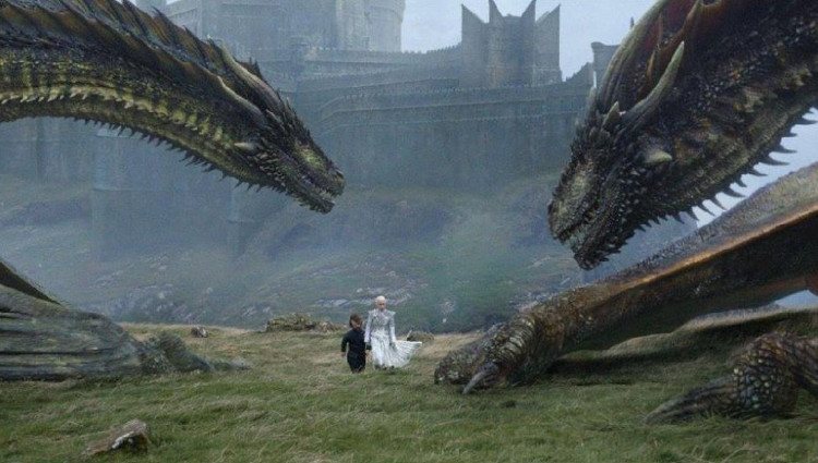 Daenerys parte con sus dragones a salvar a Jon