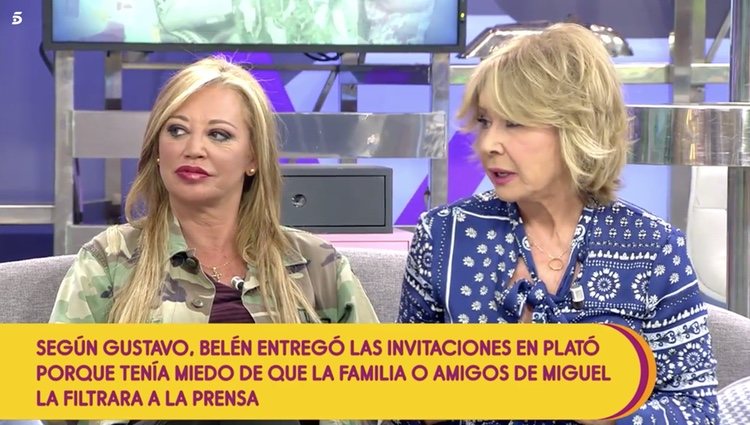 Mila Ximénez y Belén Esteban en el plató de 'Sálvame' | Foto: Telecinco.es