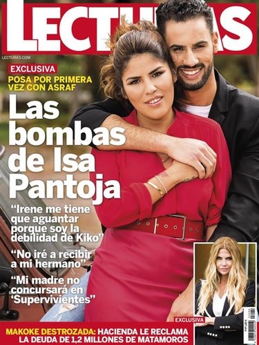 Chabelita Pantoja y Asraf Beno en la portada de la revista