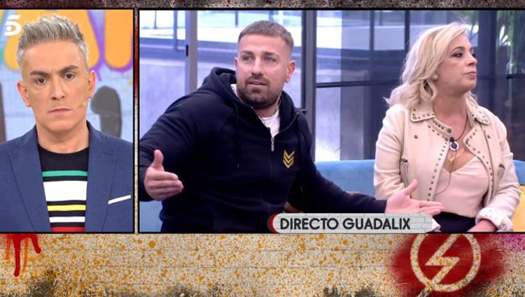 Rafa Mora en 'Sálvame Okupa'/ Foto: Telecinco.es