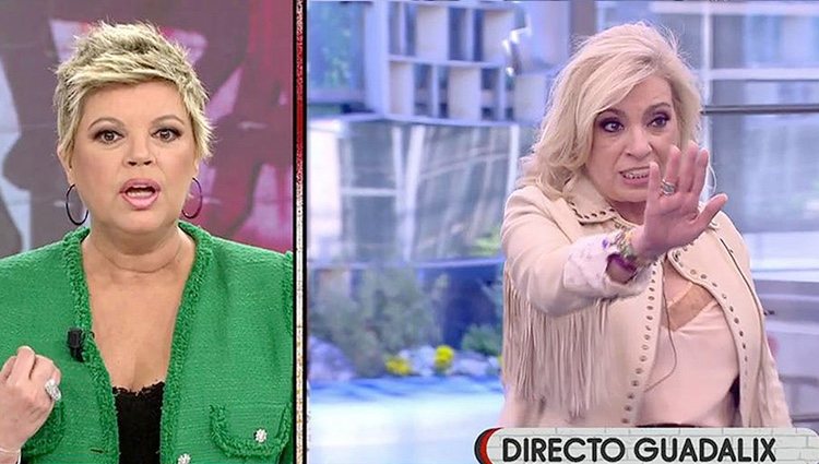 El cabreo de Carmen Borrego con su hermana / Telecinco.es