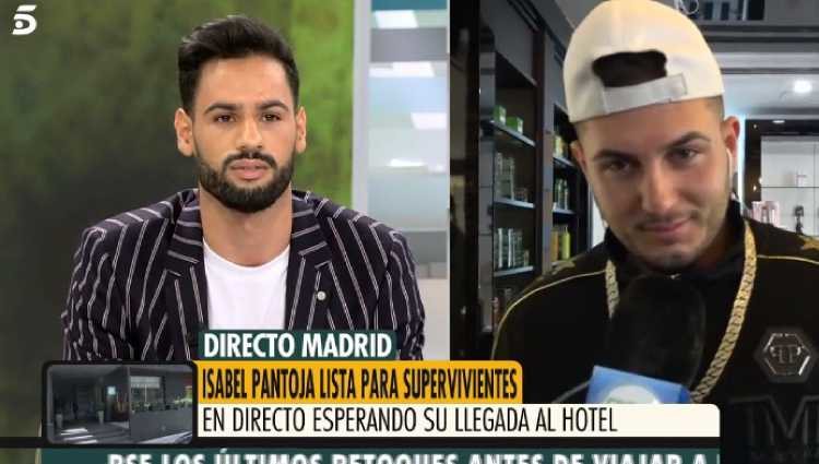 Antes de entrar en Supervivientes, Omar confirmó que hablaba con Isa | Foto: Telecinco