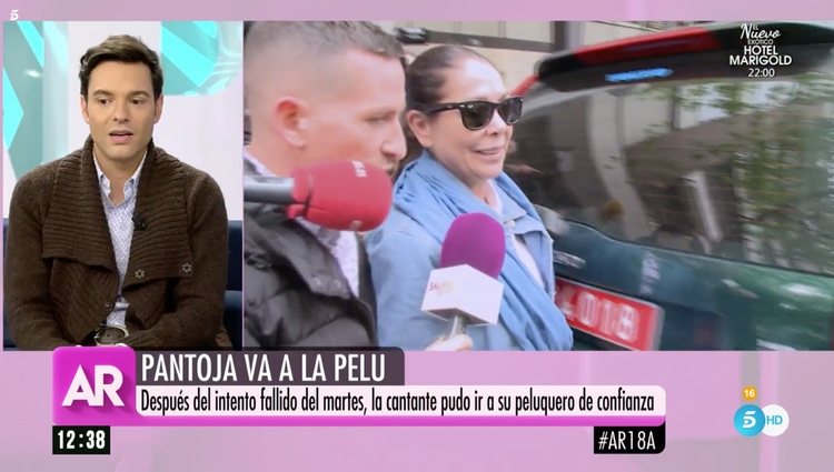 Imágenes de Isabel Pantoja en 'El programa de Ana Rosa' Foto: Telecinco