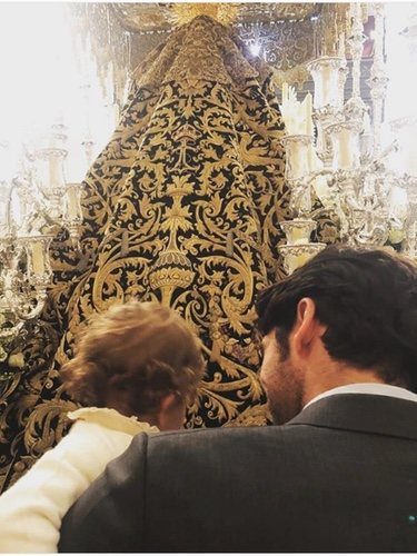 Cayetano Rivera y su hijo Curro | Foto: Instagram