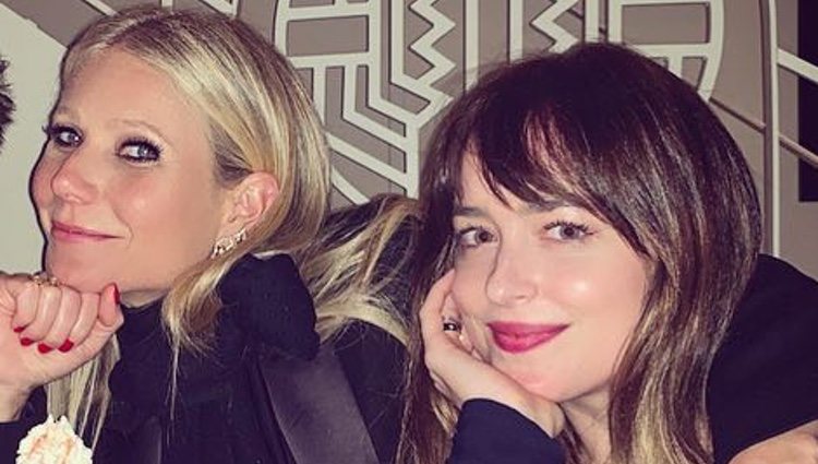 Gwyneth Paltrow y Dakota Johnson juntas de cena / Foto: Instagram