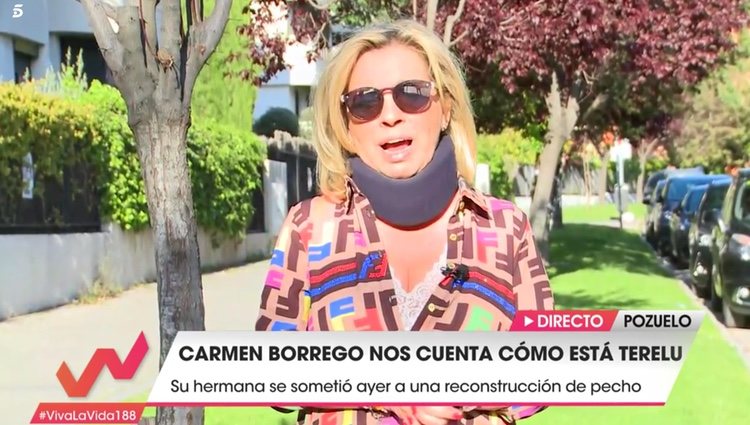 Carmen Borrego da el último parte sobre el estado de salud de Terelu | Foto: Telecinco.es