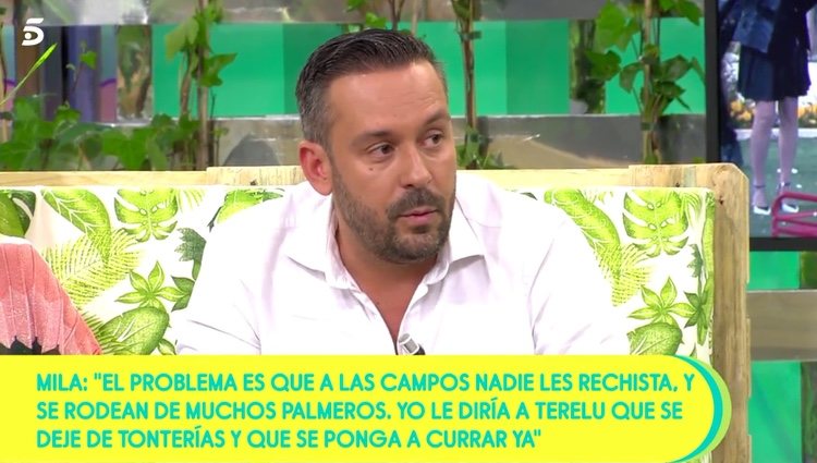 Kike Calleja defendiendo a las Campos / Telecinco.es