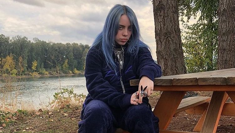 Billie Eilish se muestra muy activa en redes sociales con sus seguidores / foto: instagram Billie Eilish