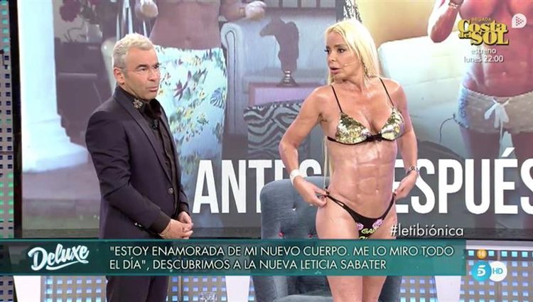 Leticia Sabater enseña su cambio al mundo / foto: telecinco.es