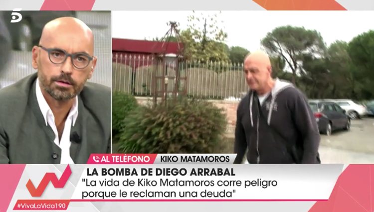 Kiko Matamoros entra en directo para dar explicaciones / foto: telecinco.es