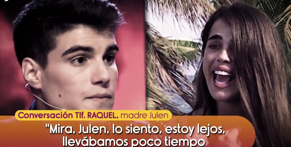 Violeta Mangriñán y Julen rompen en directo en 'Supervivientes' Foto: Telecinco