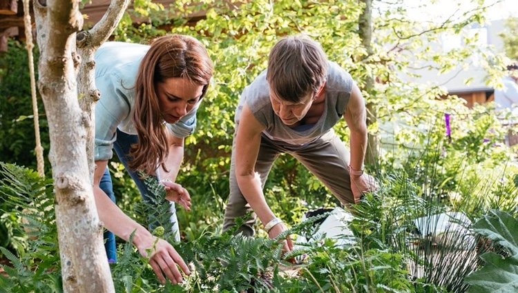 Kate Middleton en el Chelsea Flower Show de 2019