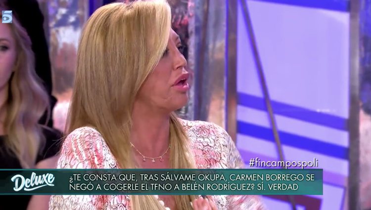 Belén Esteban defiende a Belén Rodriguez y valora su amistad / foto: telecinco.es