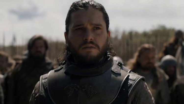 Jon Nieve en el capítulo final de 'Juego de Tronos'