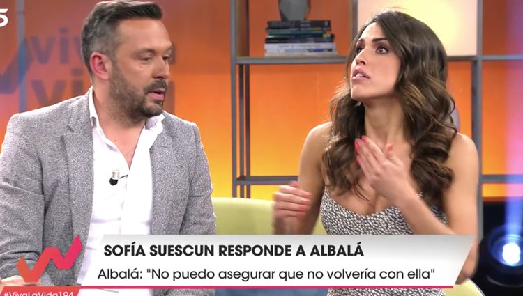 Sofía Suescun se defiende de las acusaciones de Kike Calleja / foto: telecinco.es