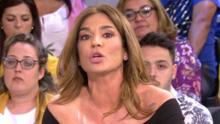 Raquel Bollo en 'Sálvame'/foto:telecinco.es