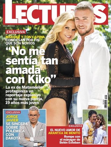 Makoke y Tony Spina confirman que están juntos en la revista Lecturas