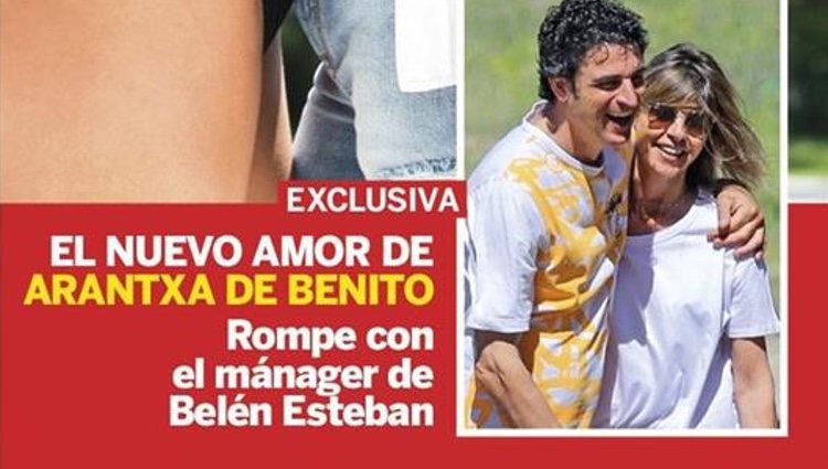 Arancha de Benito en la portada de Lecturas con su nuevo novio