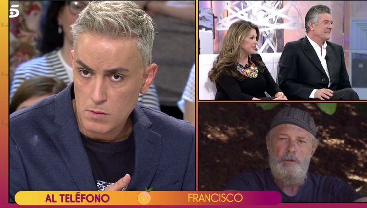 Francisco se defiende de las mentiras de su hermano / foto: telecinco.es