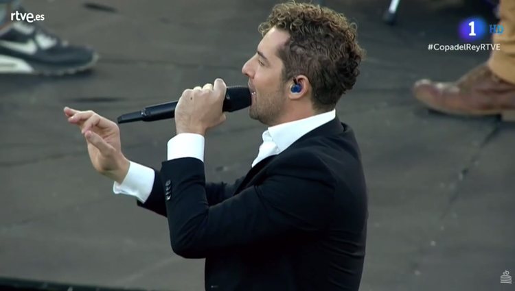 David Bisbal es abucheado durante su actuación / Foto: RTVE.es