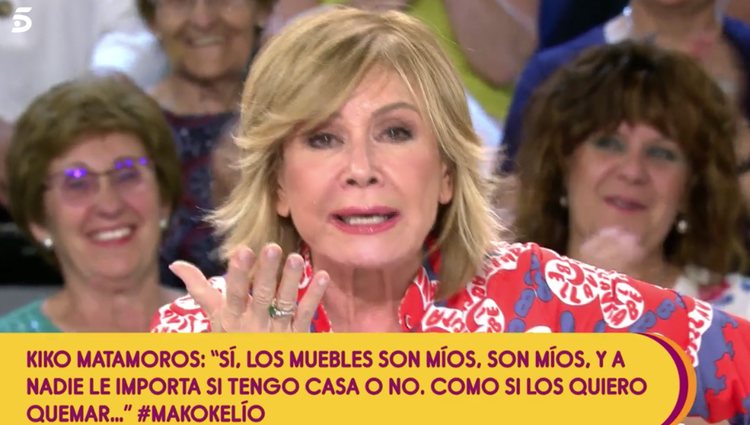 Mila Ximénez exige los 6.000 euros que le pertenecen / Foto: telecinco.es