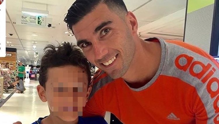 José Antonio Reyes y su hijo / Foto: Instagram