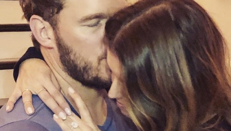 Chris Pratt y Katherine Schwarzenegger comparte la foto de su anillo de compromiso / Foto: Instagram