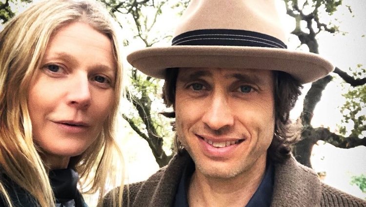 Gwyneth Paltrow con su marido Brad Falchuk/ Foto: Instagram 