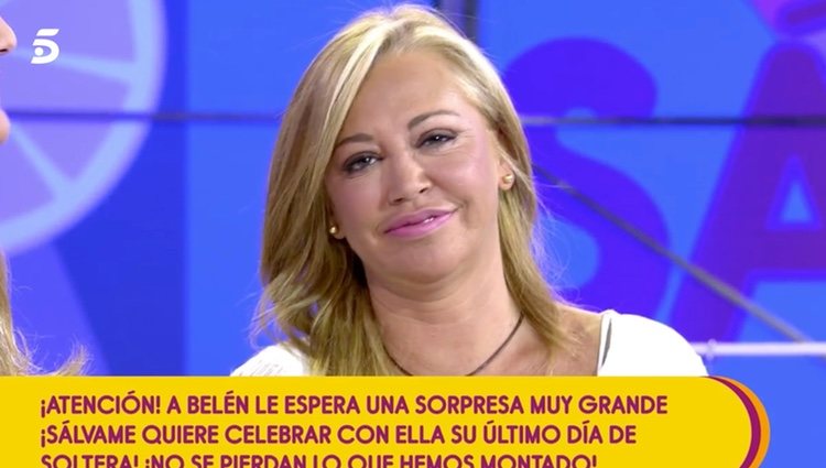 Belén Esteban en su último programa de soltera | Foto: telecinco.es