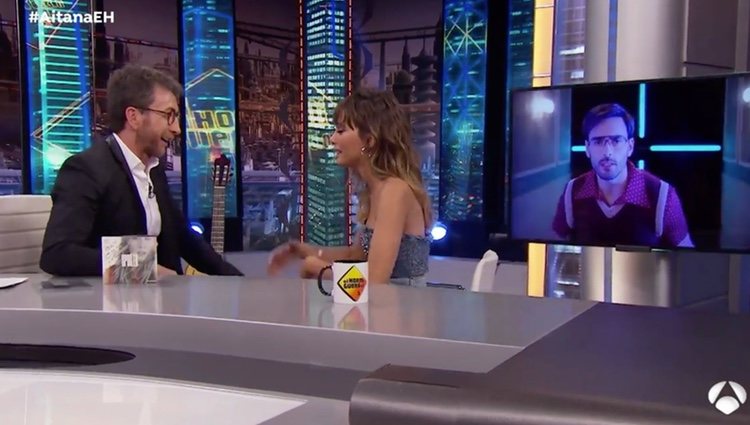 Aitana durante su entrevista en 'El Hormiguero' | Foto: antena3.com