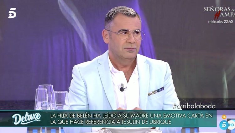 Jorge Javier Vázquez habla de lo que ha vivido en la boda | Foto: telecinco.es