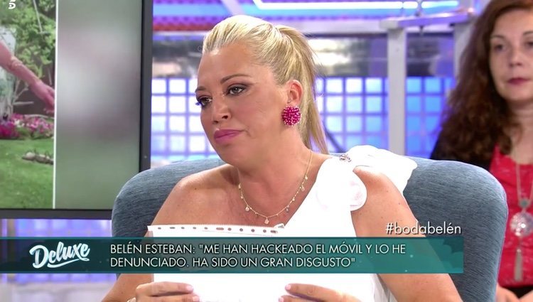 Belén Esteban en 'Sábado Deluxe'/ Foto: telecinco.es