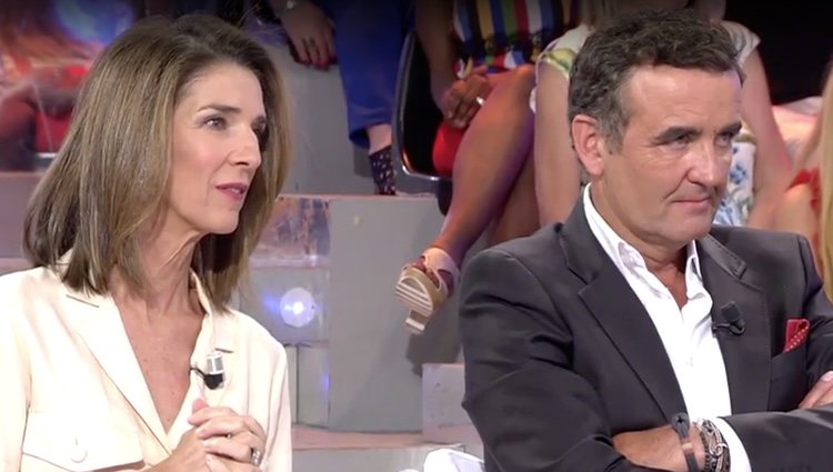 Paloma García Pelayo y Antonio Montero en 'Sábado Deluxe' / Foto: Telecinco.es