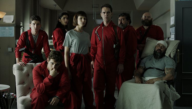 Imagen de la tercera temporada de 'La casa de papel'