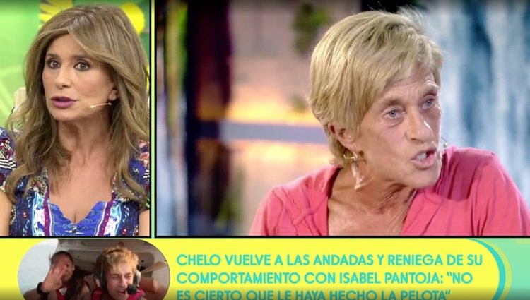 Gema López da su versión de los hechos en 'Sálvame' / Foto: Telecinco.es