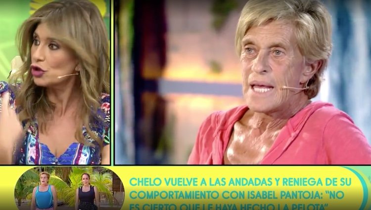 Gema López responde a Chelo García Cortés / Foto: Telecinco.es