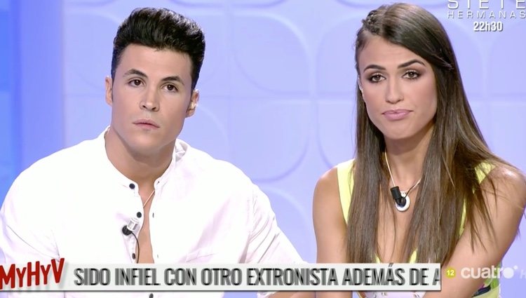 Sofía Suescun y Kiko Jiménez hablando de la situación | Foto: cuatro.com